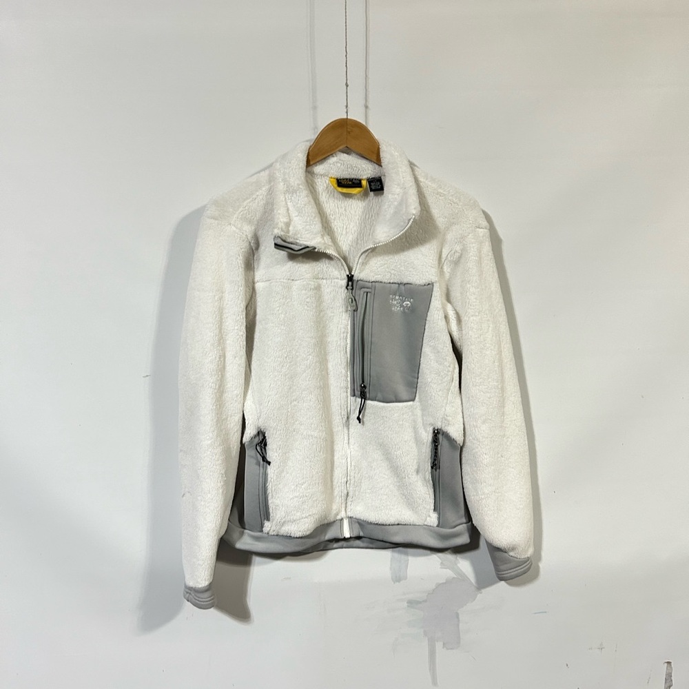 Mountain hardwear full-zip fleece sweatshirt jacket